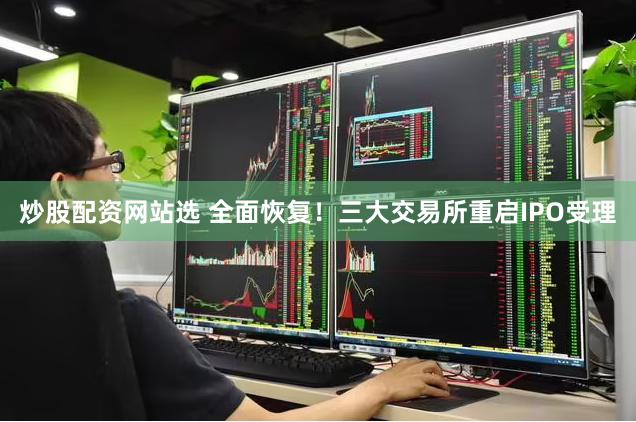 炒股配资网站选 全面恢复！三大交易所重启IPO受理