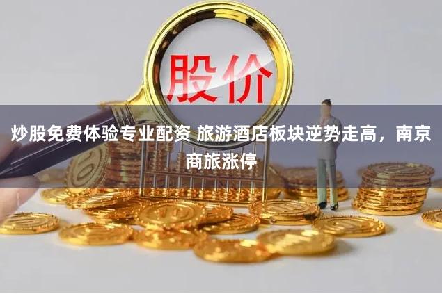 炒股免费体验专业配资 旅游酒店板块逆势走高，南京商旅涨停