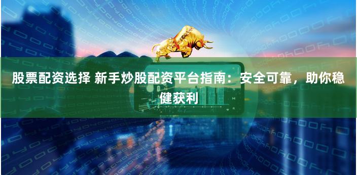股票配资选择 新手炒股配资平台指南：安全可靠，助你稳健获利